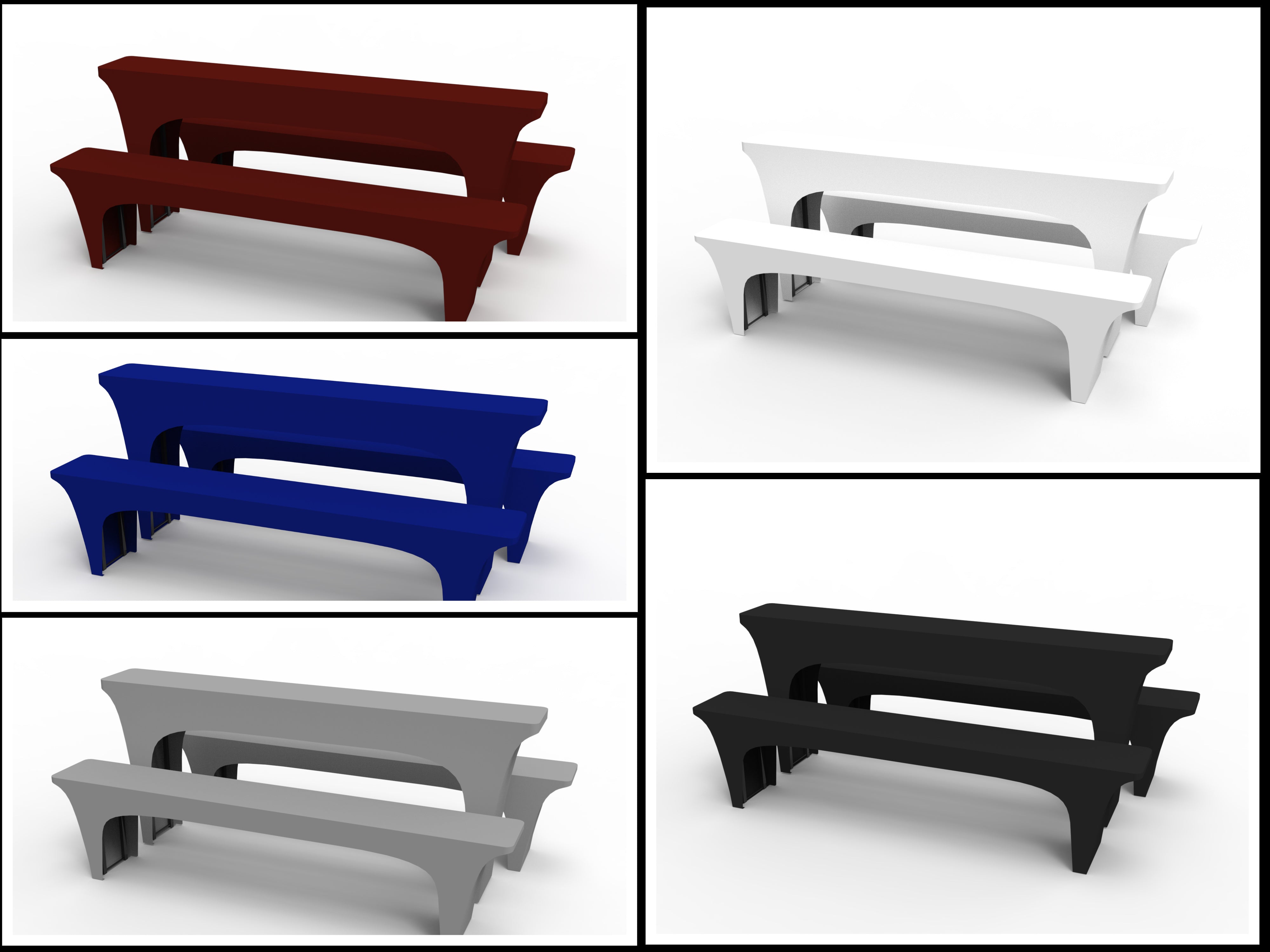 10 x  Professionelle Stretch Stuhlhusse mit Armlehne verschidene Farben