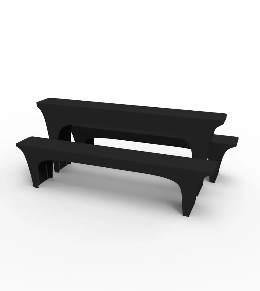 Stretch Biertisch Hussen Set Bierzeltgarnitur