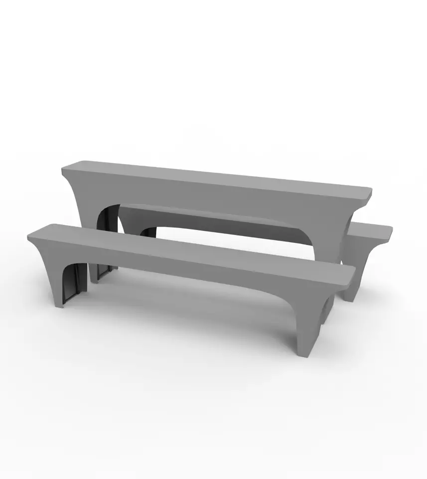 Stretch Biertisch Hussen Set Bierzeltgarnitur