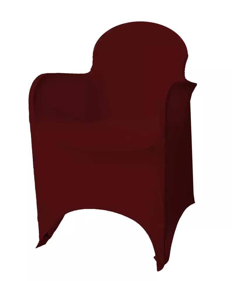 10 x  Professionelle Stretch Stuhlhusse mit Armlehne verschidene Farben